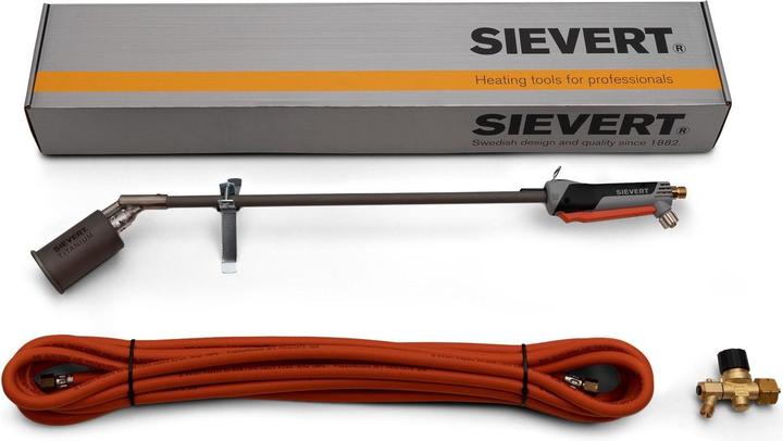 Sievert Promatic Titanium Piezo Aufschweissbrenner Set - 10m