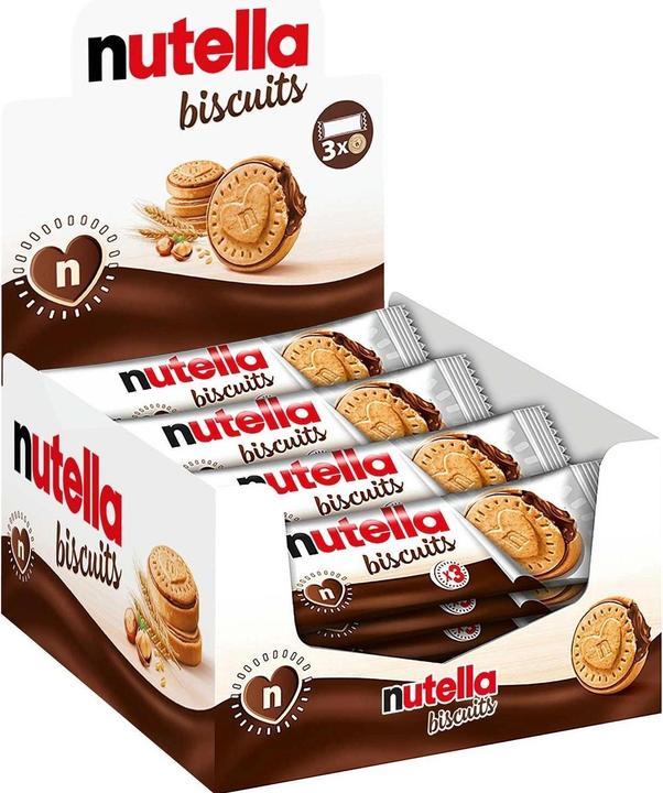 Image du produit Ferrero Int. Nutella Biscuits 28 x 41.4 g (28 pcs, 41 g)