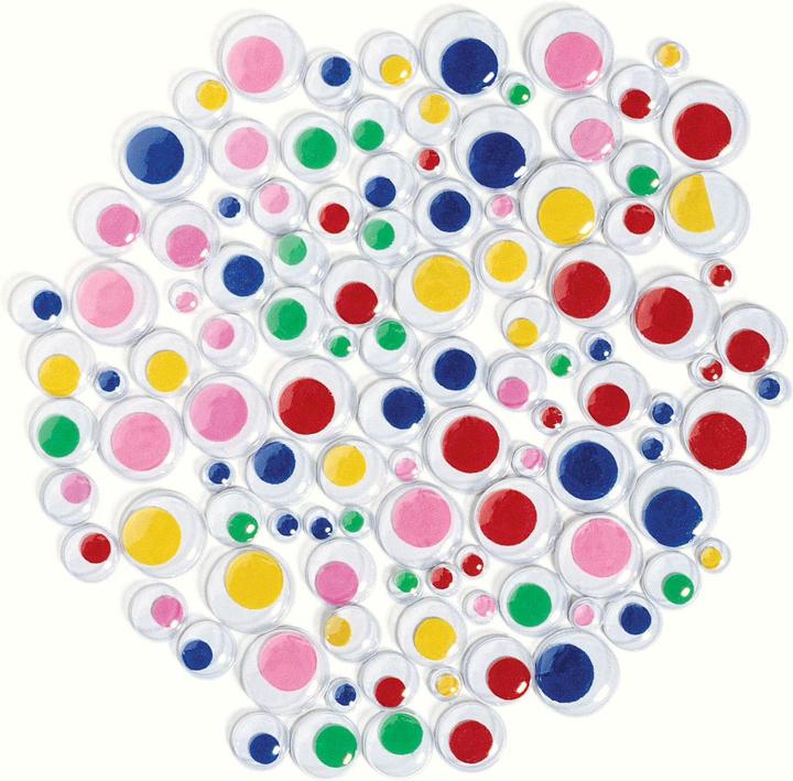 Actual product image Colorations Adhesive eyes