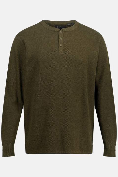 Produktbild JP1880 Strickhenley, Pullover, Langarm, Strukturstrick, Rundhals (4XL)