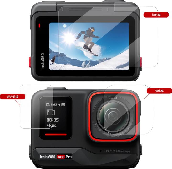 Actual product image Telesin S6-FLM-02-TIS (ACE PRO)