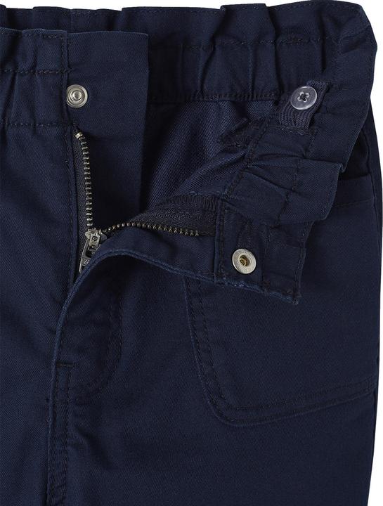 Actual product image Vertbaudet The UNFORGETTABLE, robust girls' paperbag trousers (140)