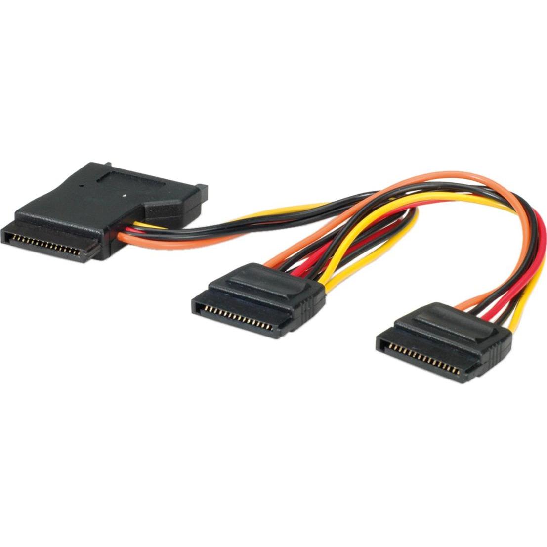 Thumbnail - Roline Y-Power Kabel intern, 3x SATA ST- SATA, Interne Kabel (PC)