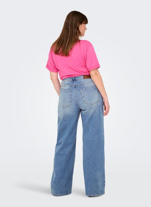 Actual product image Only CARHOPE-LUSH Hohe Taille Weiter Beinschnitt Jeans Jeans mit weitem Bein (50)