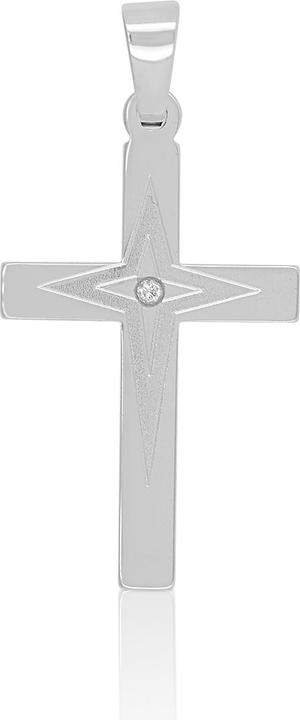 Produktbild Muau Kreuz (Weissgold)