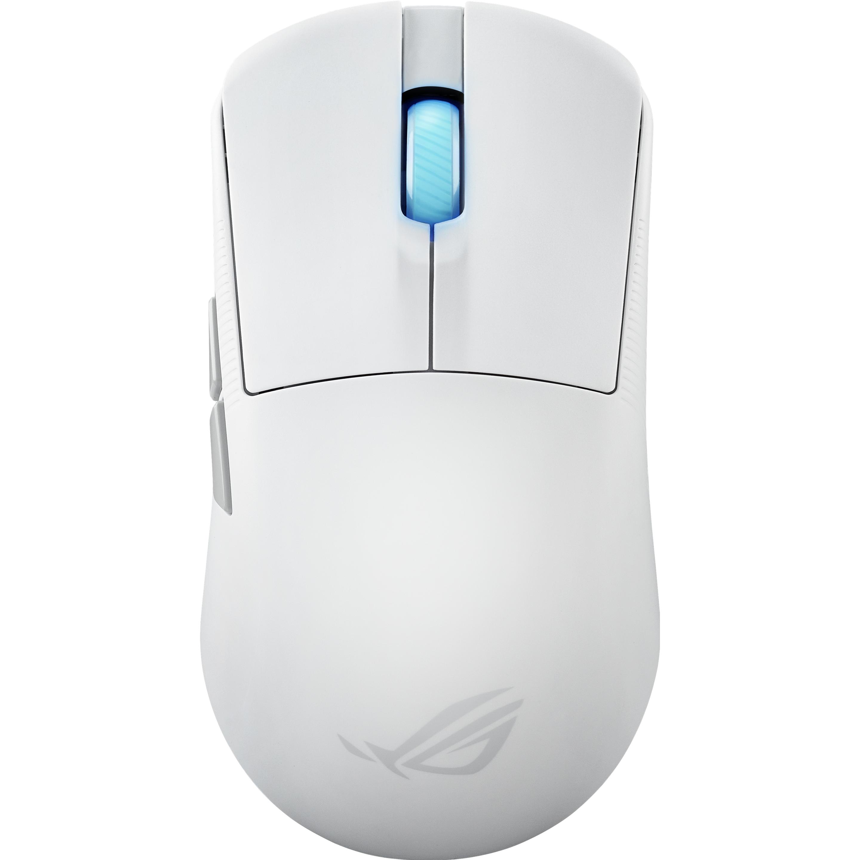 ASUS ROG Harpe Ace Mini (Kabelgebunden, Kabellos), Maus, Weiss