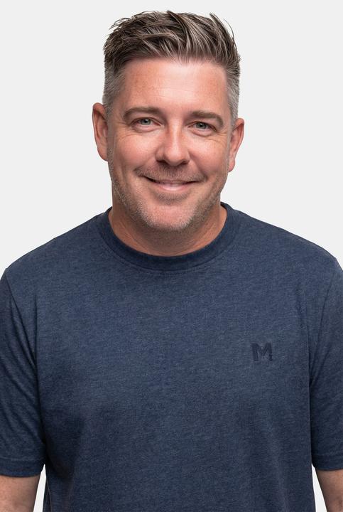 Produktbild Men+ T-Shirt, Basic, 2er-Pack, Halbarm, Rundhals (L)