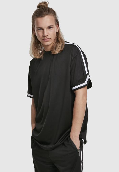 Produktbild Urban Classics Oversized Stripes Mesh Tee (L)