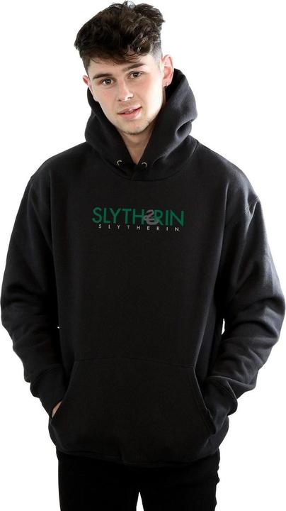 Produktbild Slytherin Text Kapuzenpullover (M)