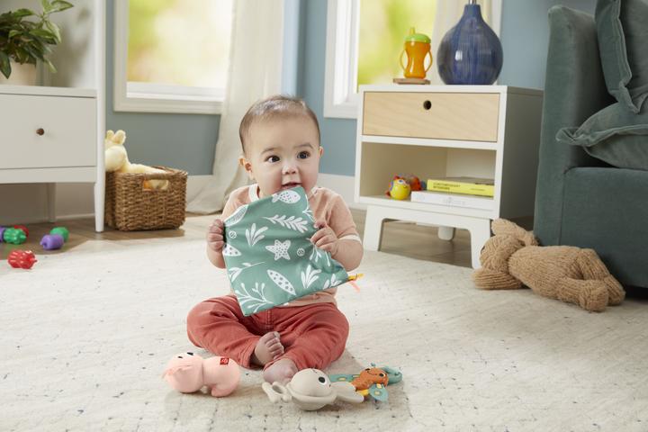 Actual product image Fisher-Price Sensory Experiences Gift Set, 4 Sensory Toys with Fine Motor Activities for Babs