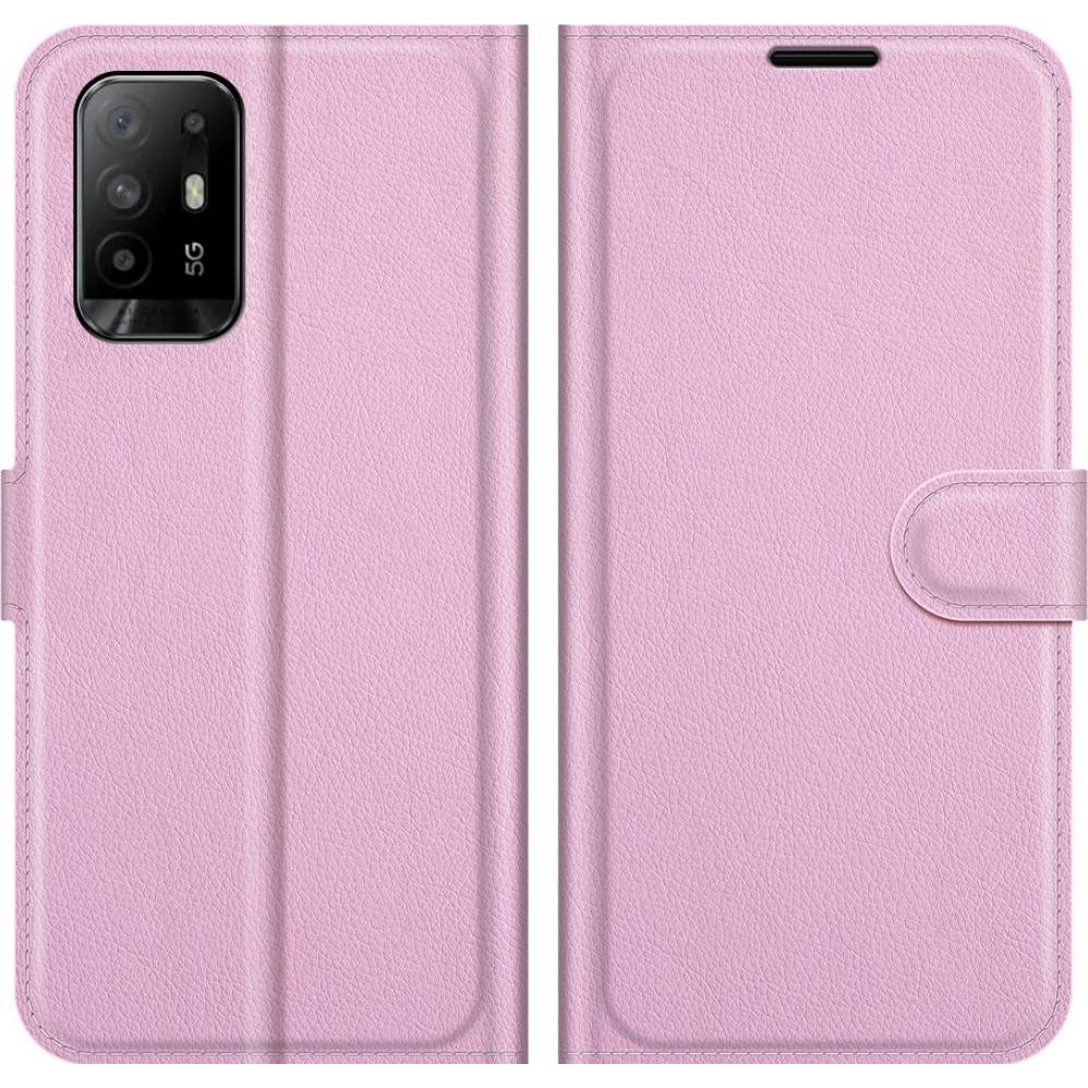 Screenguard Oppo A94 5G Leather Guard Lederhülle (Oppo A94 5G), Smartphone Hülle, Rosa