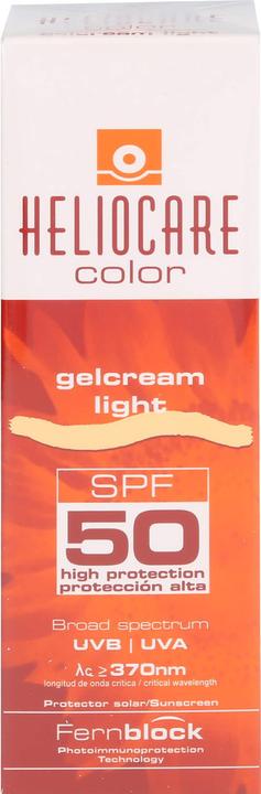 Actual product image Heliocare Color Gelcream (Sun cream face, SPF 50, 50 ml)