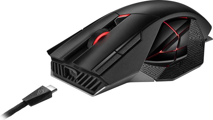 Actual product image ASUS ROG Spatha X (Cable, Wireless)