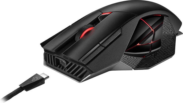 Actual product image ASUS ROG Spatha X (Cable, Wireless)