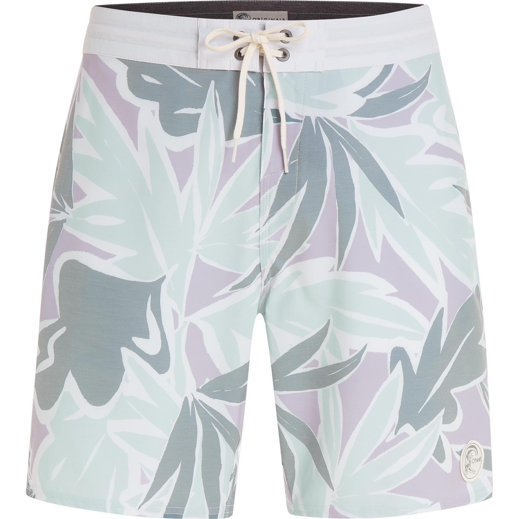 O'Neill, Herren, Badehose, OG PRINT 18" CRUZER, Weiss, (32)