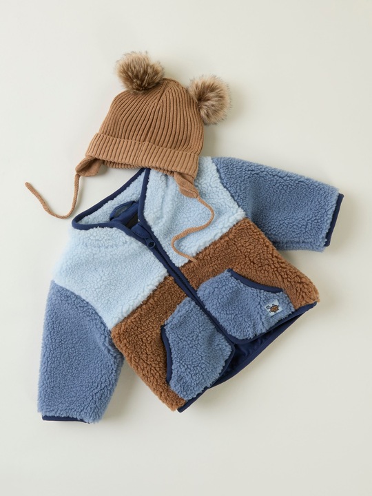 Produktbild Name it Colorblock Teddyjacke (74)