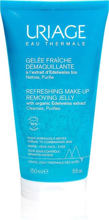 Uriage Eau Thermale Verfrissende Make-up Verwijderende Gelei Verfrissende Make-up Verwijderende Gel Met (Reinigende gel, 150 ml)