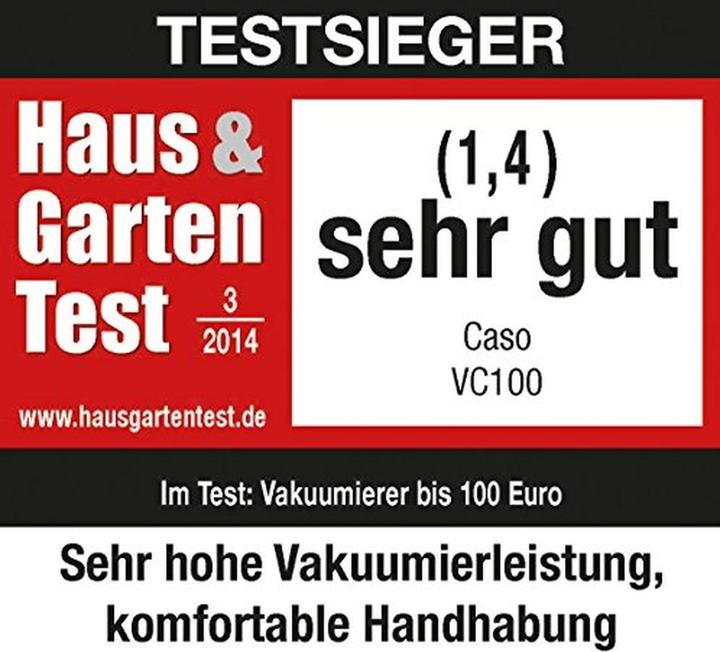 Actual product image Caso Vc 100