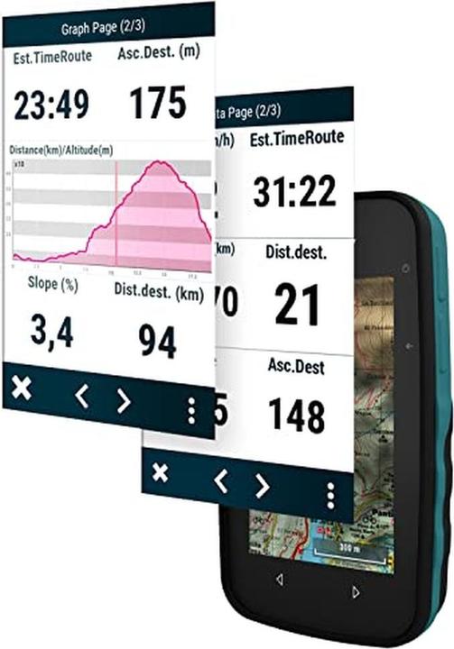 Image du produit TwoNav GPS de randonnée avec écran 3,2 pouces et cartes pour VTT, vélo, trekking et navigation