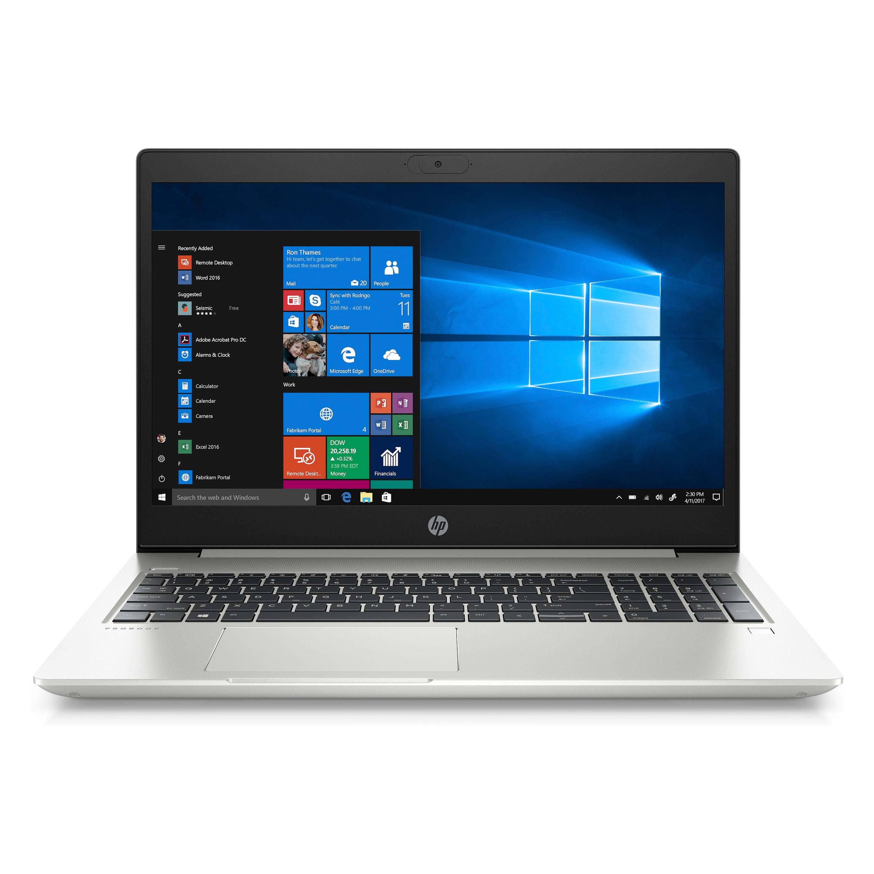 HP ProBook 450 G7 (15.60", 512 GB, 8 GB, DE, Intel Core i5-10210U), Notebook, Grau