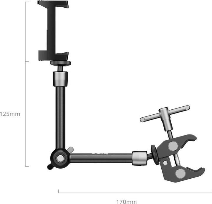 Produktbild SmallRig Krabbenförmige Klemme für Handys (9,8") (Cage)