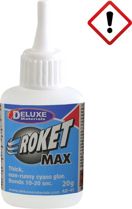 Actual product image Deluxe Materials Roket Max CA 20g (20 g, 1100 ml)