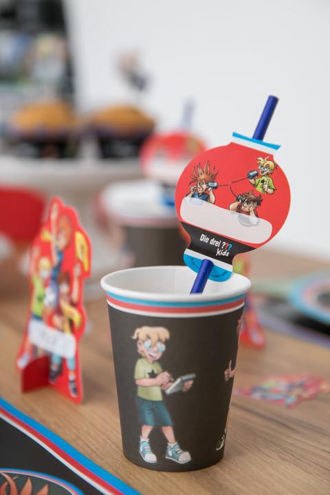 Image du produit DH-Konzept Gobelet de fête Les trois points d'interrogation Kids (8 pcs)