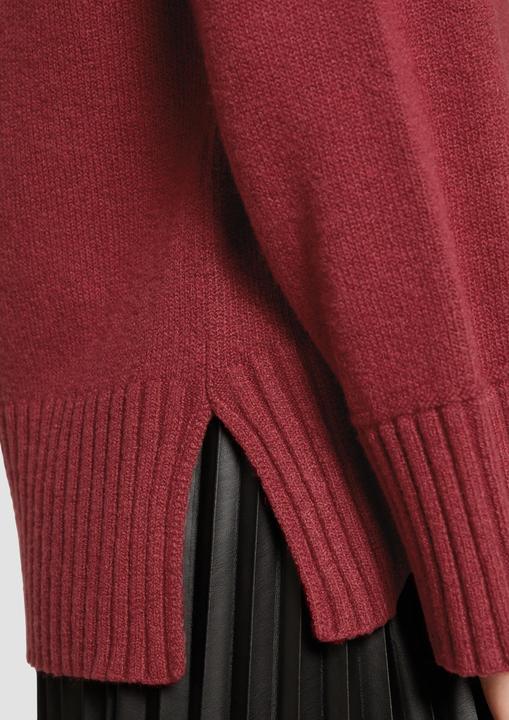 Produktbild S.Oliver Strickpullover Strickpullover mit Raglanärmeln und Schlitz am Saum (34)