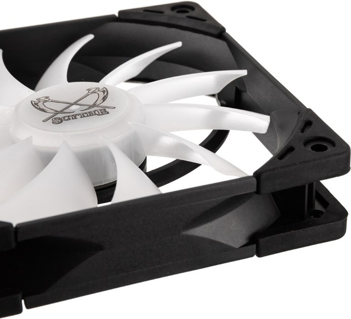 Produktbild Scythe Kaze Flex RGB PWM Lüfter, 300-1800 U/min (120 mm, 1 x)
