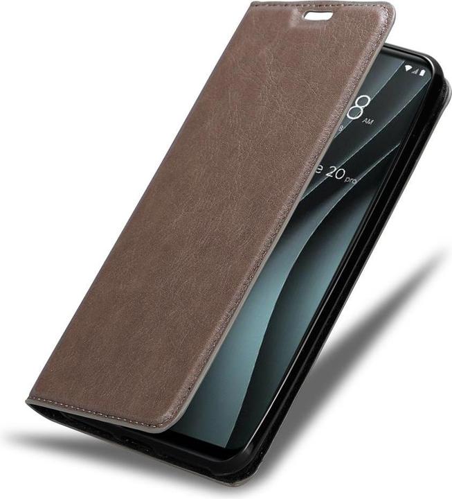 Produktbild Cadorabo Book Invisible Magnet Cover (HTC Desire 20 Pro)