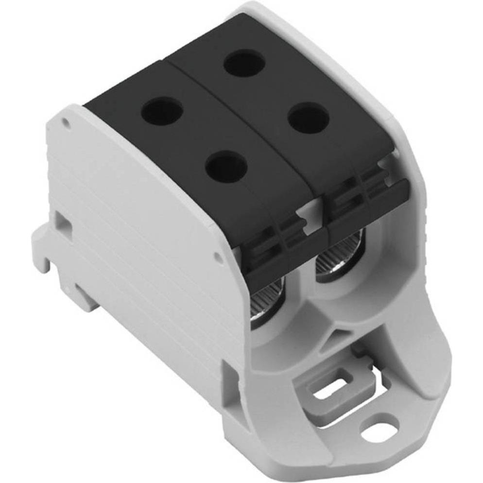 5x Weidmüller Morsettiera 1 livello 4kl sw 120A TS35 2502950000, Accessori di elettronica + Alloggiamento, Nero