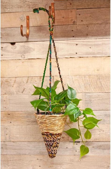 Produktbild Ambiance Technology Artisan Pflanzenkorb konisch klein assortiert, 22 x 16 cm (16 cm)