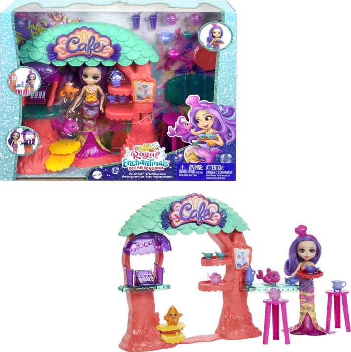 Actual product image Enchantimals Mermaid Café with Martina Mermaid