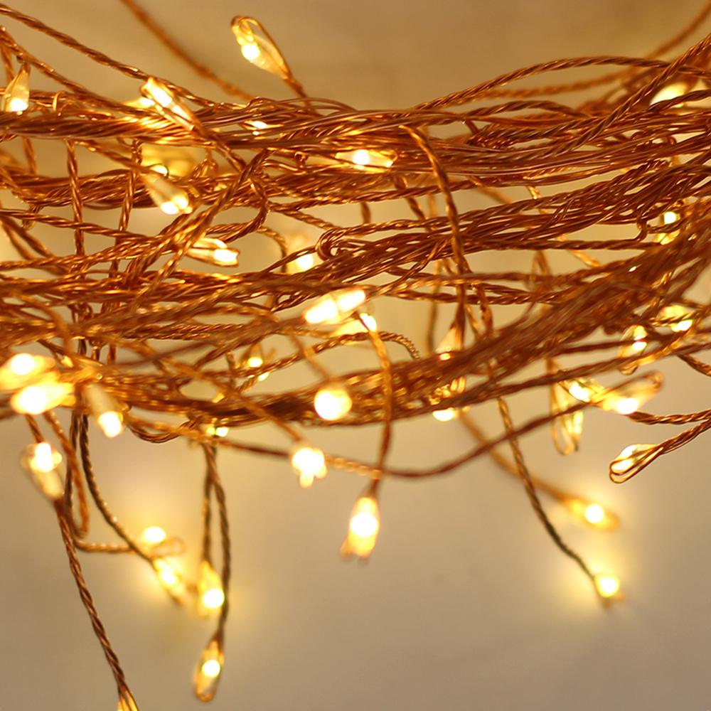 Forever Light, Lichterkette, String Light COPPER TWIG CLF-02 480LED warmweiss 3m + 5m Kabel (3 m)