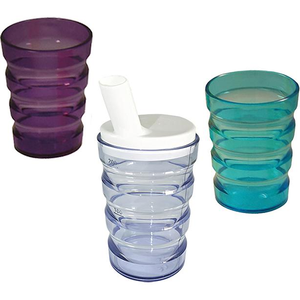 Sahag Rillenbecher, Trinkgläser, Violett