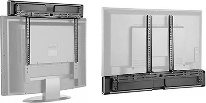 Image du produit Maclean MC-843 - Support d'enceinte VESA pour TV-Soundbar, noir, 10 kg (Mur, 10 kg)