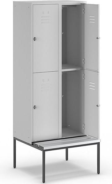 Actual product image Wolf Half height wardrobe with bench base (80 cm, 214 cm)