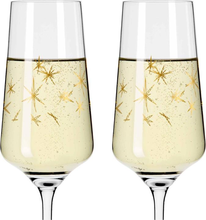 Actual product image Ritzenhoff Celebration Deluxe champagne glass (23.30 cl, 2 Glasses, Champagne glasses)