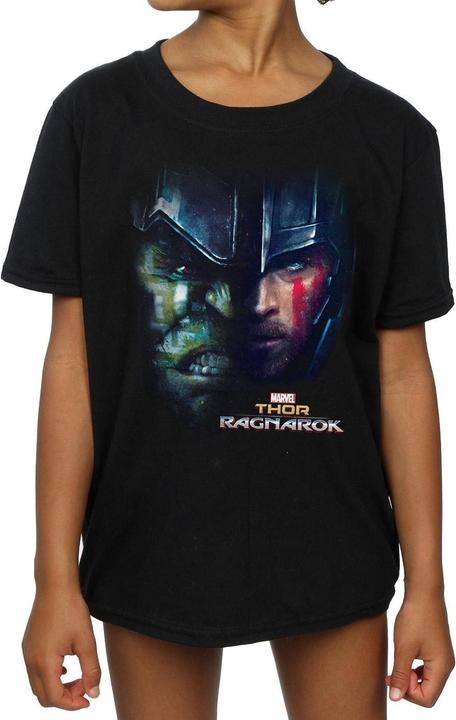 Produktbild Thor Ragnarok Hulk Split Face TShirt Mädchen (116)