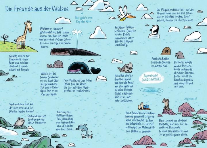 Actual product image Viele Grüsse vom schüchternen Hai (German, Jörg Mill, Megumi Iwasa, Ursula Gräfe, 2021)