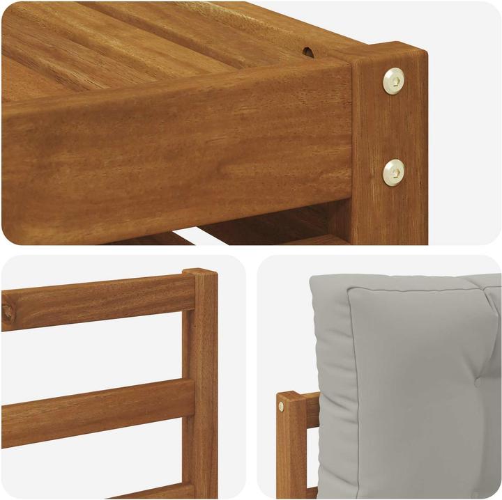 Produktbild vidaXL Outdoor-Sofa