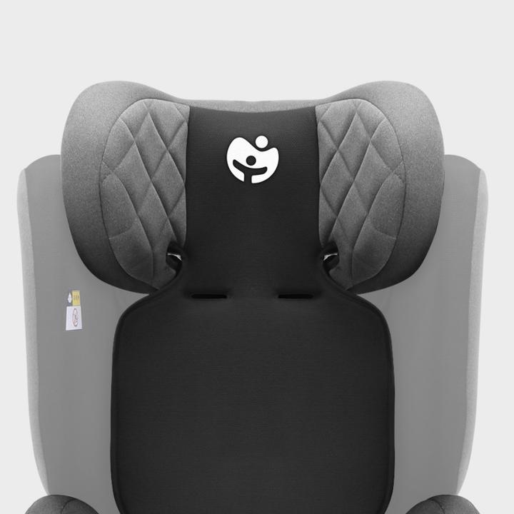 Productafbeelding Tulano Autositz Zooma 25 Grau-Schwarz (Kinderzitje, ECE R129/i-Size standaard)