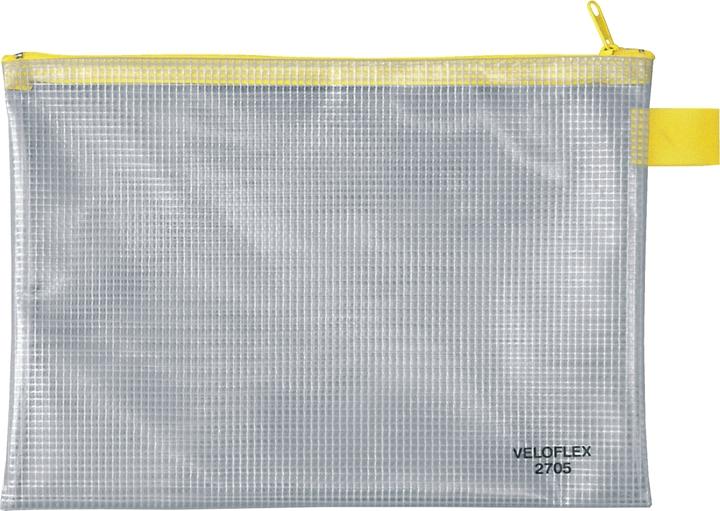 Veloflex Zip pocket DIN A5 PVC film transparent (A5, 1 x)