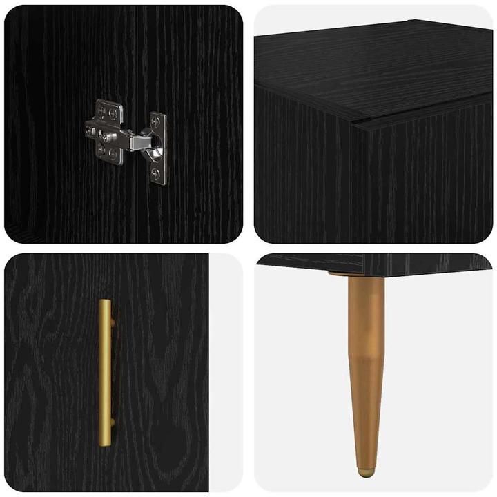 Actual product image vidaXL Moderner Buffetschrank (34 x 34.50 x 180 cm)