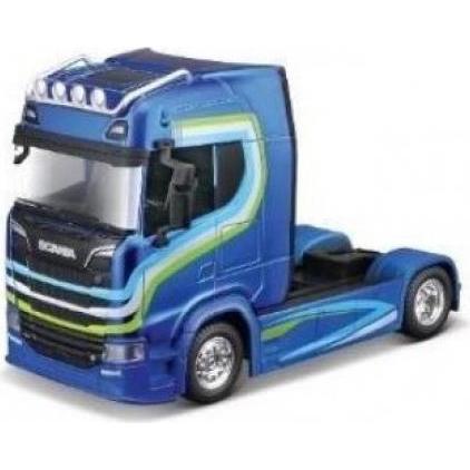 Bburago Diecast 1:43 Autopompa Custom Cabs SCANIA 770S Blu Età 3+ 18-32206