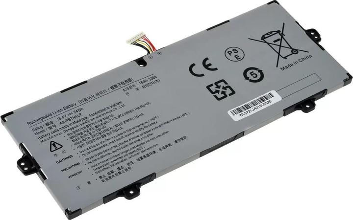 AccuCell Batteria ricaricabile Samsung NP940X3M-K01us, NT950SBE-X716, tipo AA-PBTN4LR ecc. (3500 mAh)