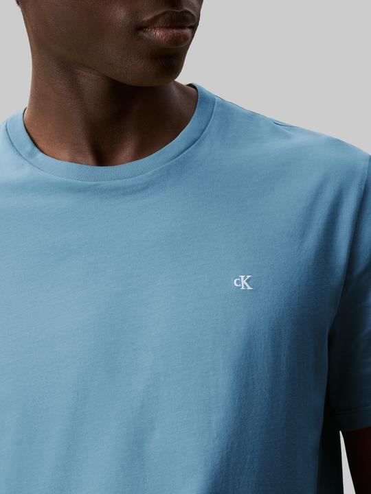 Actual product image Calvin Klein Jeans Ss Smooth Cttn Solid Crewnk Tee (M)