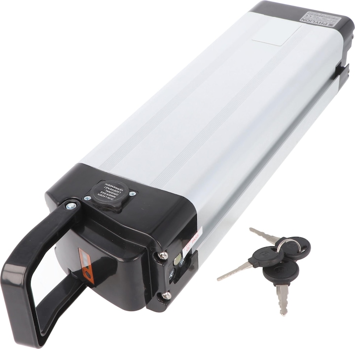 Actual product image AccuCell Phylion XH370-10J e-bike battery 36/37V 12Ah 432Wh Silver Fish (481 Wh, E-Bike battery)