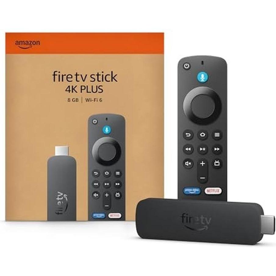 Amazon Fire TV Stick Select 4K Plus 2025 Streaming Device, Black EU, Box per lo streaming, Nero