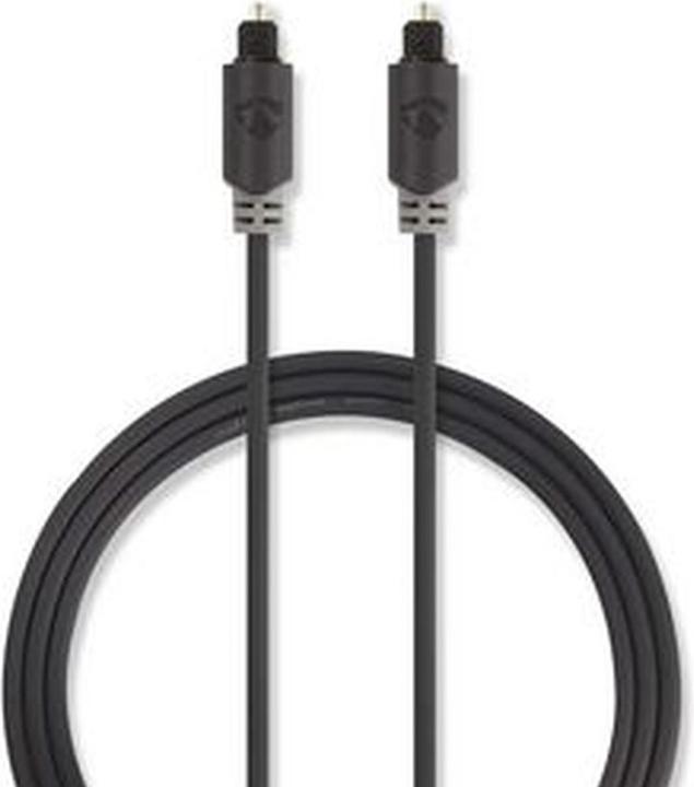 Actual product image Nedis Optical audio cable TosLi nk male - TosLink male (2 m, Toslink cable)